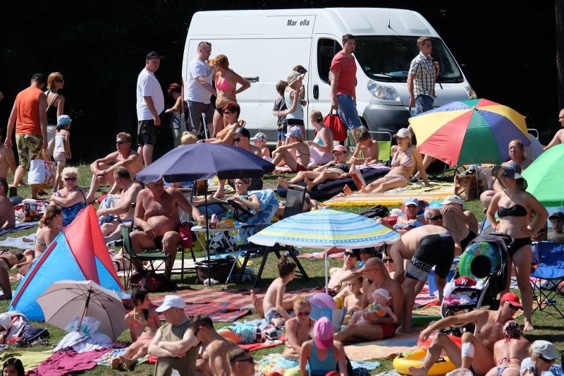 Plaża w Czarnej Białostockiej