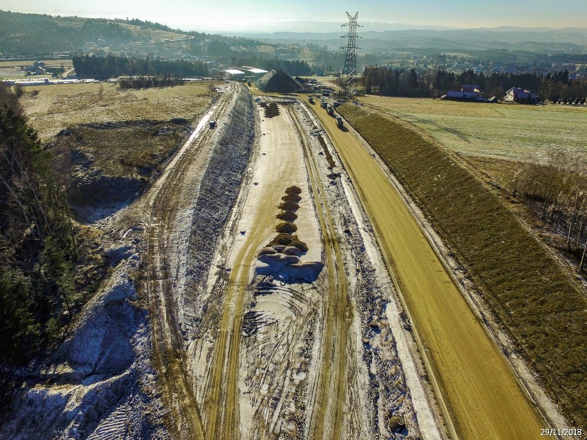 Niesamowite zdjęcia z budowy zakopianki. W tunelu szykuje się... święto [ZDJĘCIA]