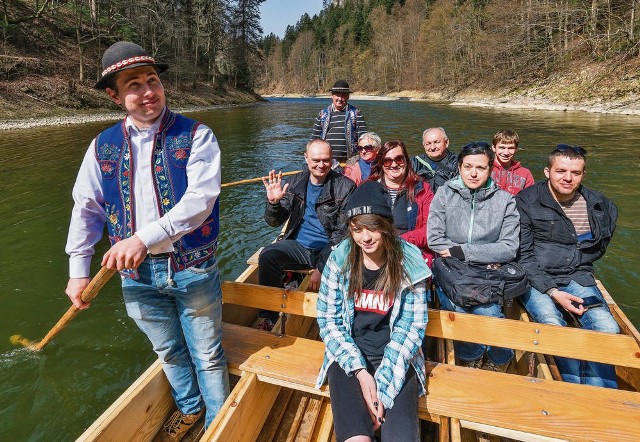 Flisackie tratwy będą pływać po Dunajcu do końca października