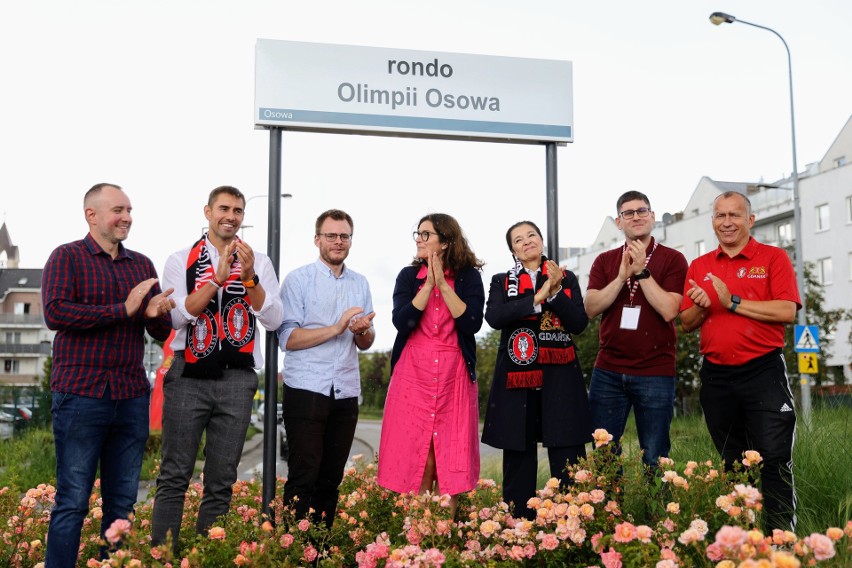 Klub Sportowy Olimpia Osowa ma w Gdańsku rondo swojego imienia. Prezent od rady miasta na 71 urodziny