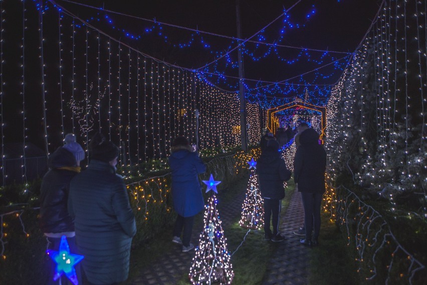 Tysiące światełek rozbłysło w Damnicy. Piękna iluminacja...