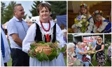 Gminne dożynki w Sękowej z plenerowymi pokazami i koncertami. Gości nie zniechęcił nawet deszcz