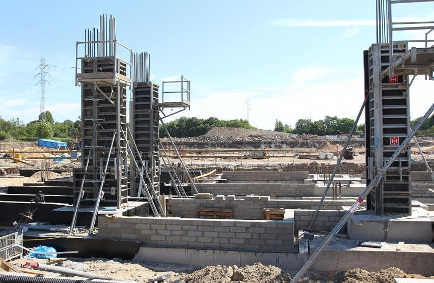 Wbudowano kamień węgielny pod budowę stadionu Widzewa