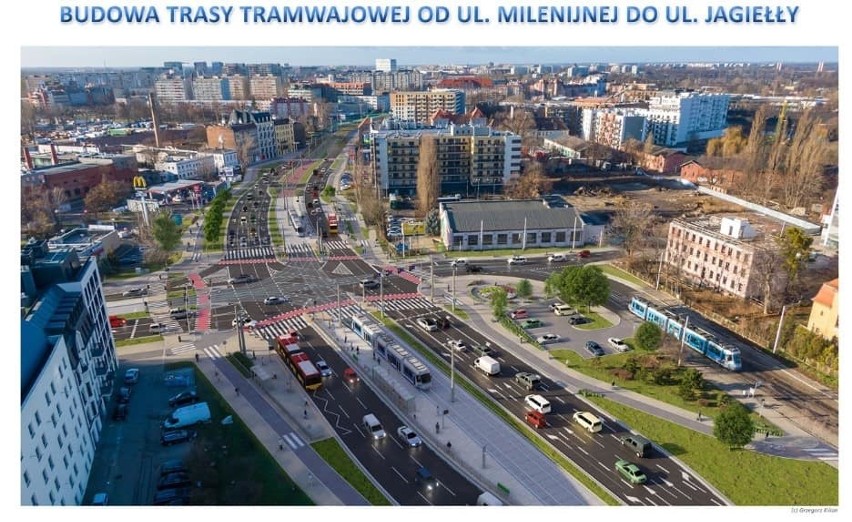 Wrocław: Ważny zwrot na budowie tramwaju na Popowice