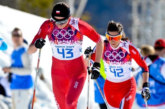 Justyna Kowalczyk biegnie po złoty medal