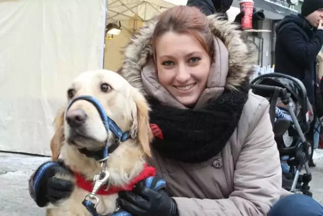 Właściciele psów rasy golden retriever już szykują się do Wielkiej Orkiestry Świątecznej Pomocy. Zapraszają wszystkich, którzy chcieliby do nich dołączyć.