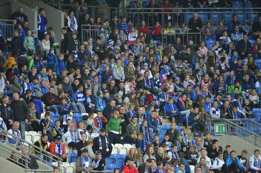 Mecz Lech Poznań - Miedź Legnica (2:1) obserwowało na żywo...