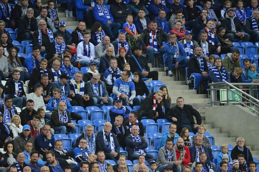 Mecz Lech Poznań - Miedź Legnica (2:1) obserwowało na żywo...