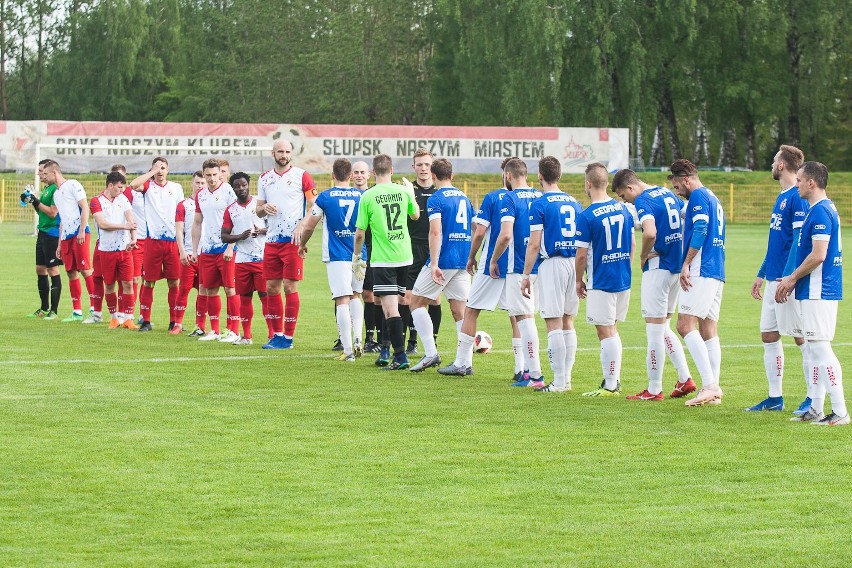 Gryf Słupsk - Gedania Gdańsk 3:0 (2:0).