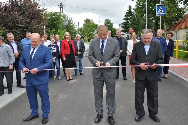 W piątek, 10 lipca uroczyście otwarto drogę Blizienko - Rywałd