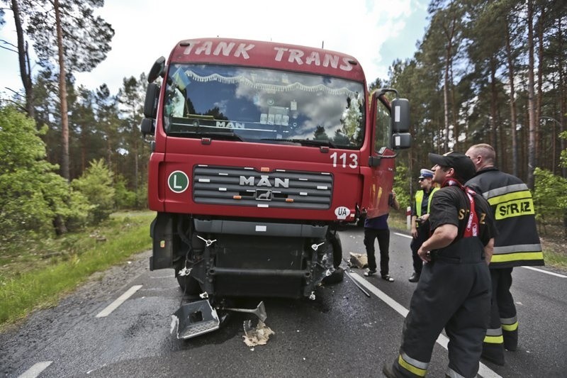 Siła uderzenia była bardzo duża.