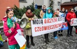 Bydgoski roczek Strajku Kobiet. Protest przed siedzibą PiS w Bydgoszczy [zdjęcia]