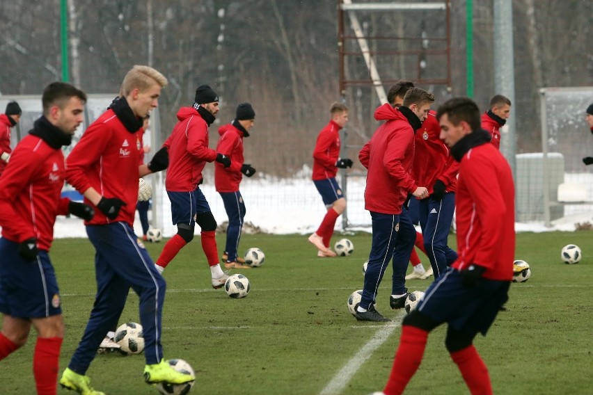 Trening Wisły Kraków z udziałem Jakuba Błaszczykowskiego