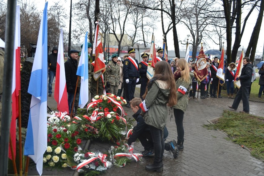 Sosnowiec: obchody Dnia Pamięci Żołnierzy Wyklętych [ZDJĘCIA]