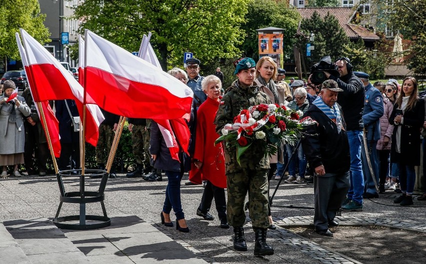 Obchody rocznicy uchwalenia Konstytucji 3 Maja w Gdańsku...