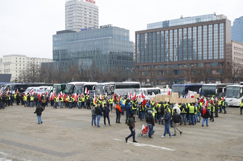 Protest rolników w Warszawie. Oblężenie stolicy