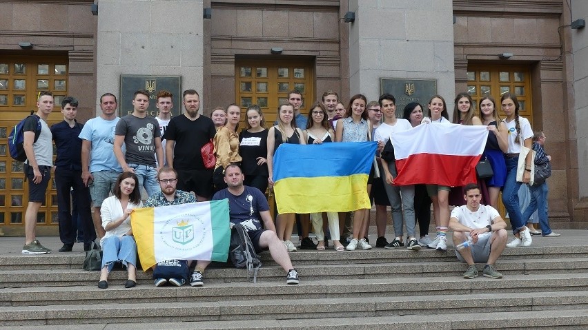 Olkusz. Wspólna wycieczka studentów w ramach III Polsko-Ukraińskiej Szkoły Letniej [ZDJĘCIA]