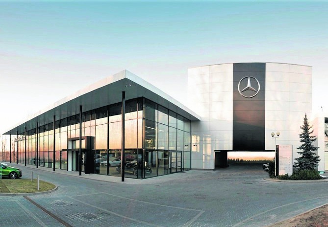 Nowy salon w Krakowie Mercedes-Benz, który jest marką samą w...