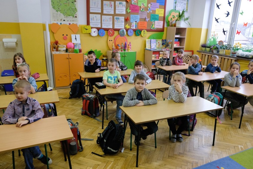 Jesteśmy 1 klasa. Odwiedziliśmy laureatów naszego plebiscytu Szkołę Podstawową w Kaszycach [ZDJĘCIA]