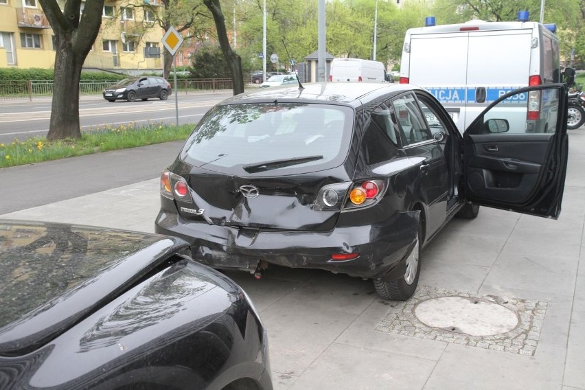 Wypadek na ulicy Wyszyńskiego