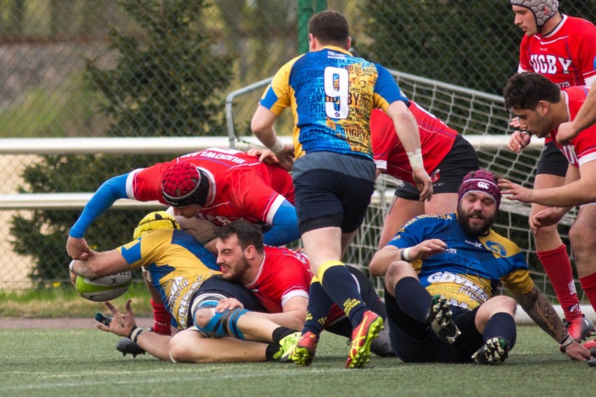 06 05 2017 gdynia. mecz rugby ekstraliga, spotkanie arka...