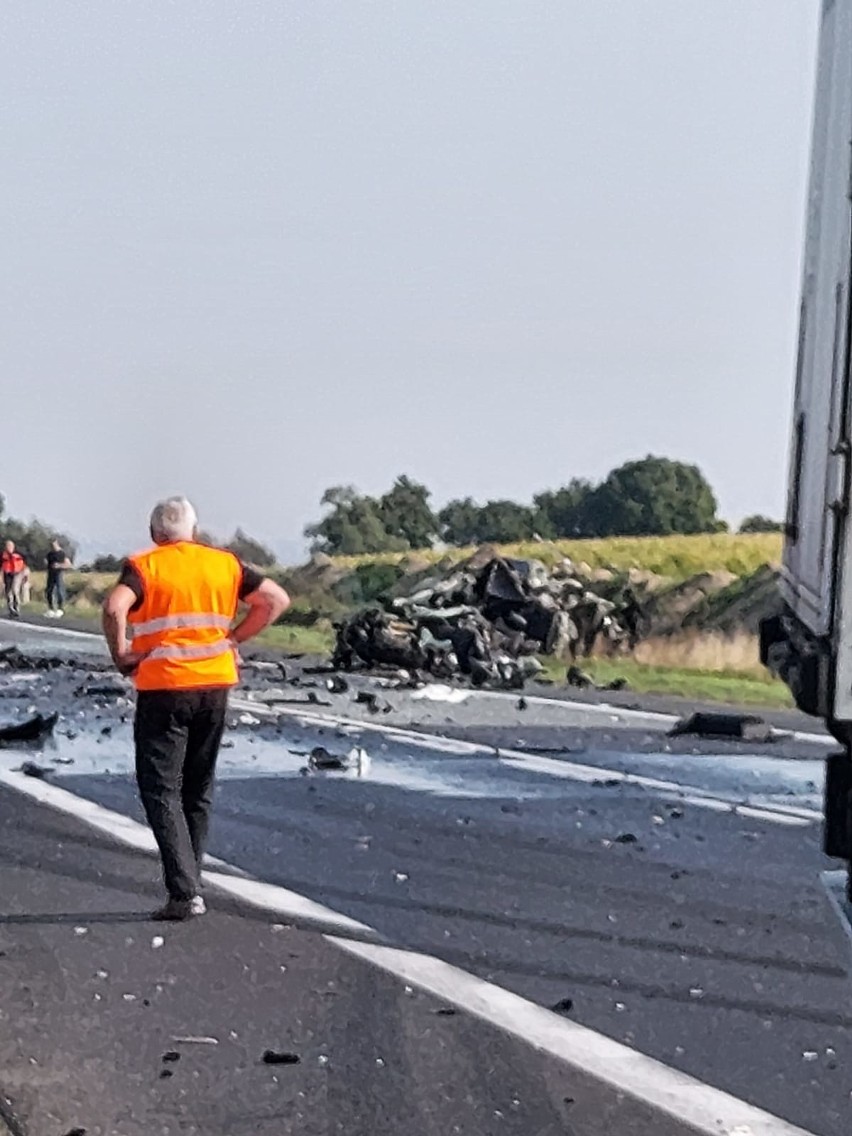 W Luszkowie w powiecie świeckim ciężarówka zderzyła się z...