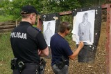 Policjanci z Sosnowca strzelają do sylwetki kobiety [ZDJĘCIA]