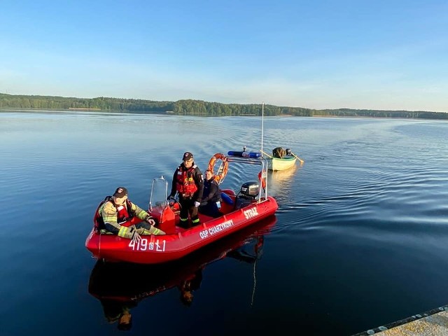 W jeziorze Charzykowskim ujawniono zwłoki mężczyzny.