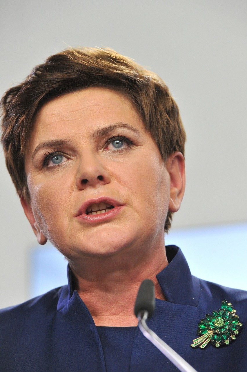 Beata Szydło jest kandydatem PiS na premiera.