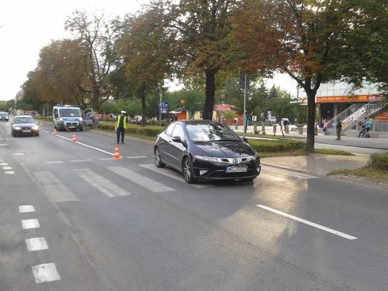 W niedzielę po godzinie 18 kierujący hondą civic potrącił...