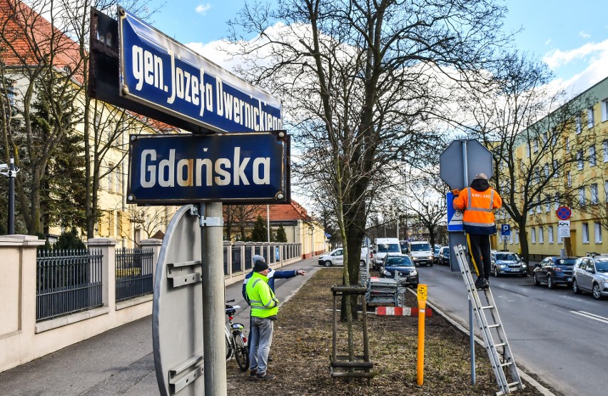 Ulica Gdańska w Bydgoszczy zamknięta - uwaga na oznakowanie i objazd