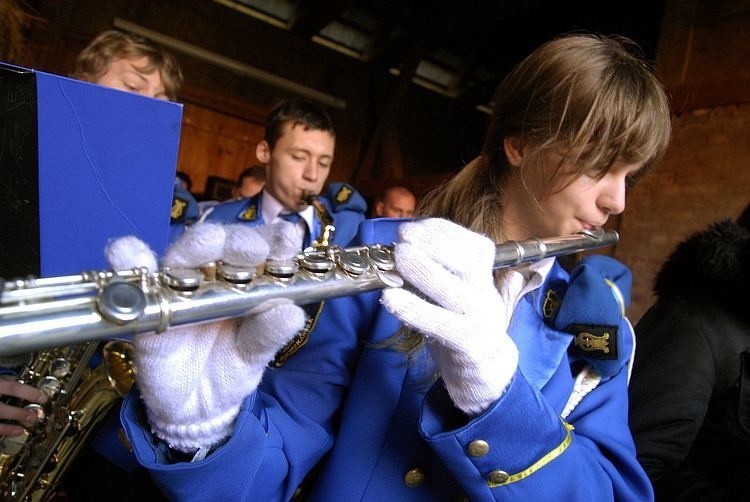 Mieszkancy calego regionu tlumnie odwiedzali muzealną...