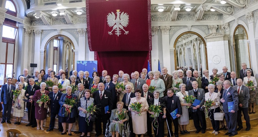 Tarnów. Złote Gody w Sali Lustrzanej [ZDJĘCIA]             