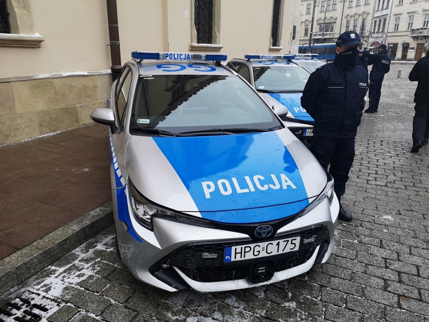 Takimi samochodami będą jeździć krakowscy mundurowi