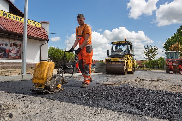 Strabag kończy prace związane z przebudową ul. Małcużyńskiego w Słupsku