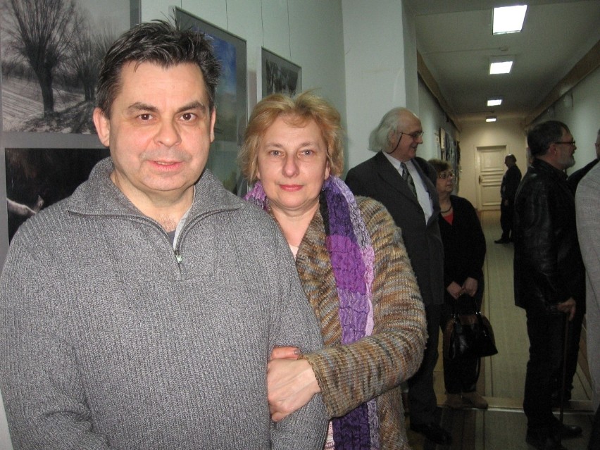 Dariuszowi Kilianowi towarzyszyła żona Grażyna.
