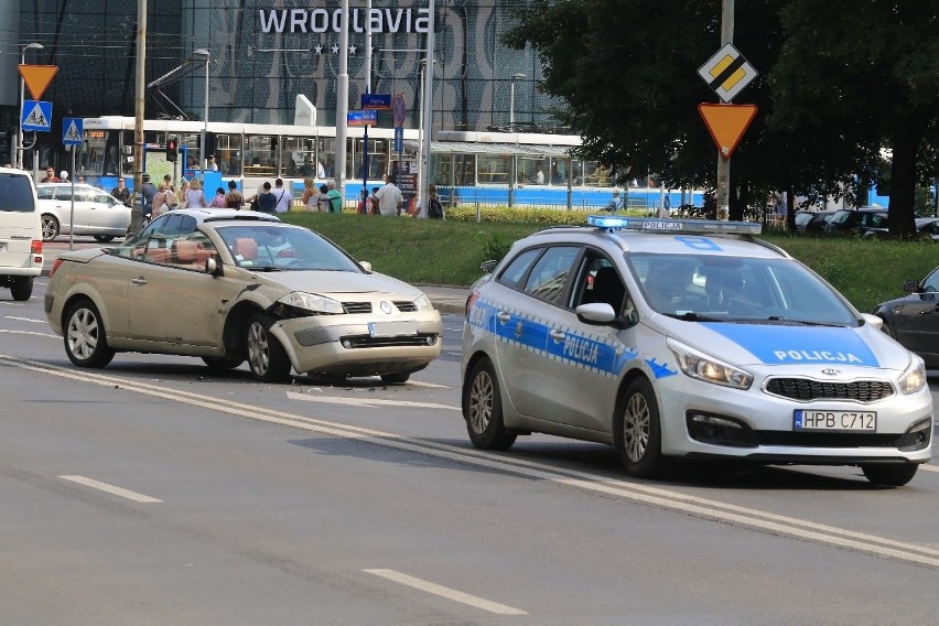 Wypadek koło Wroclavii