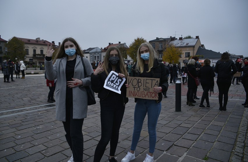 Protest w Olkuszu