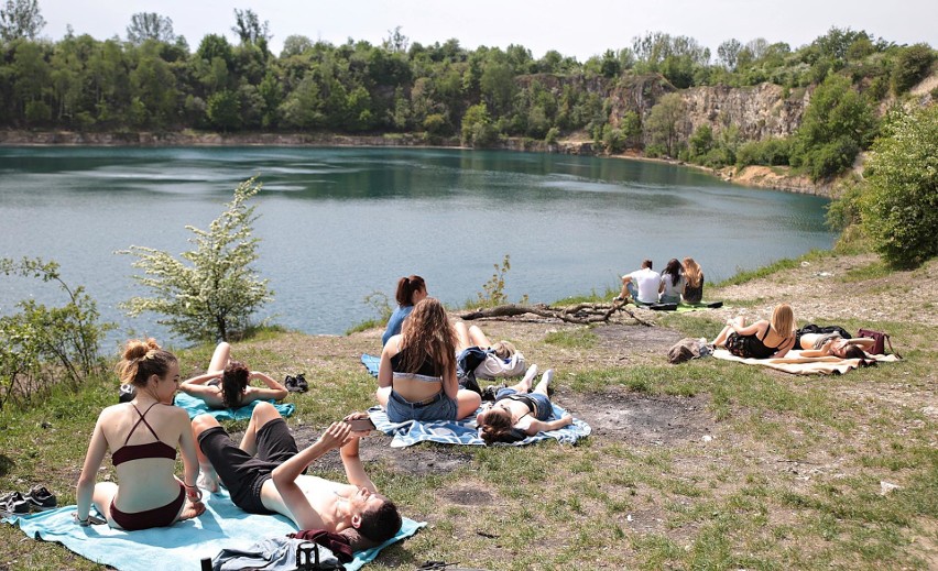 Majówka 2018. Krakowski Zakrzówek przyciąga wypoczywających