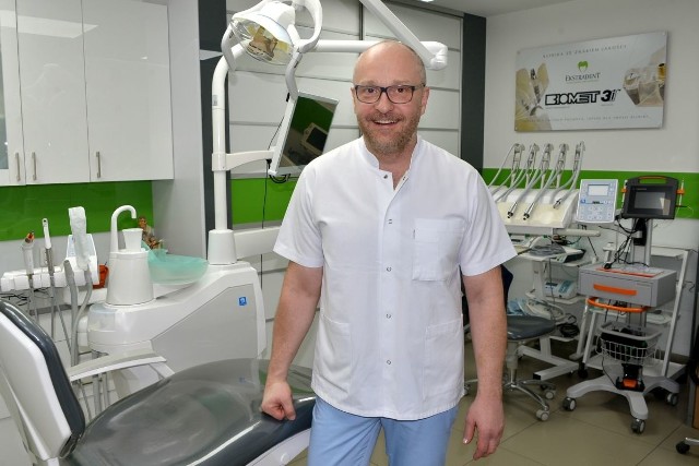 Doktor Paweł Baranowicz, lekarz stomatolog