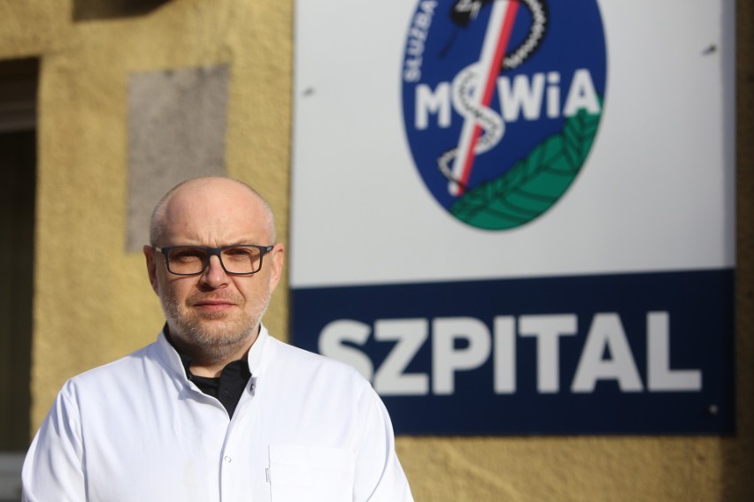 Paweł Mieszczański, zastępca dyrektora ds. medycznych...