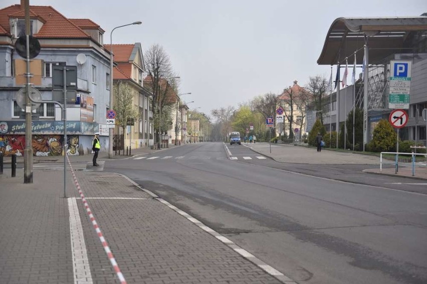 Obecnie w okolicach targów jest pusto.