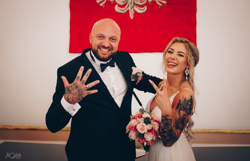 Paweł Bilewski poślubił piekną Anikę. Młoda para wzięła ślub...
