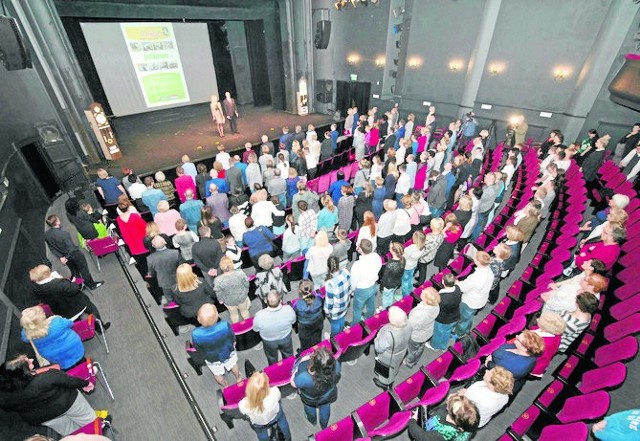 Wielka gala z okazji 40-lecia SOSW odbywała się w Bałtyckim Teatrze Dramatycznym w Koszalinie