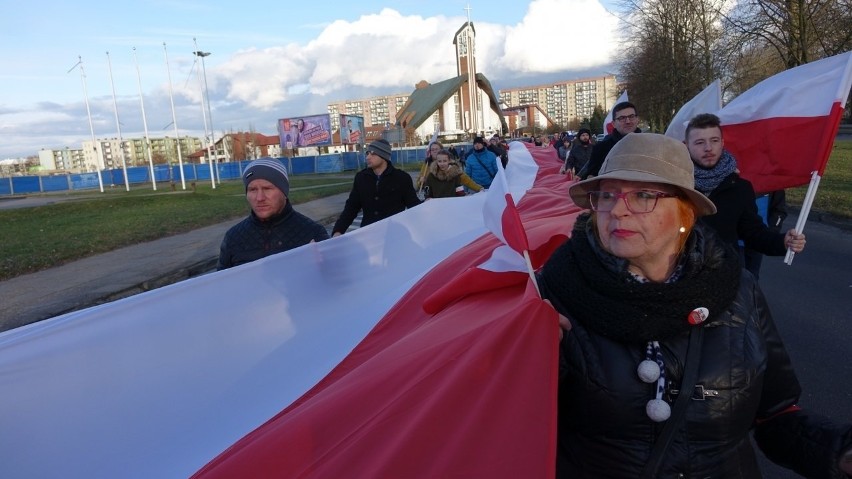 W minionych latach na ulicach Koszalina odbywał się  Marsz...