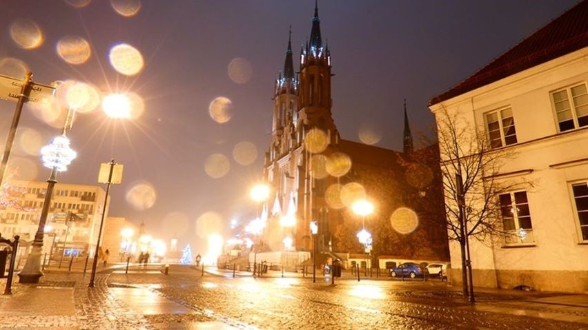 Świąteczne iluminacje w Białymstoku 2019. Miasto zmieniło się w zimową krainę [ZDJĘCIA]