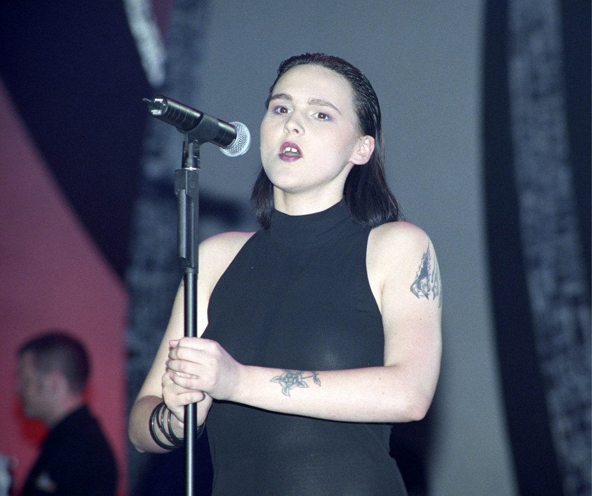 Agnieszka Chylińska w 1997 roku