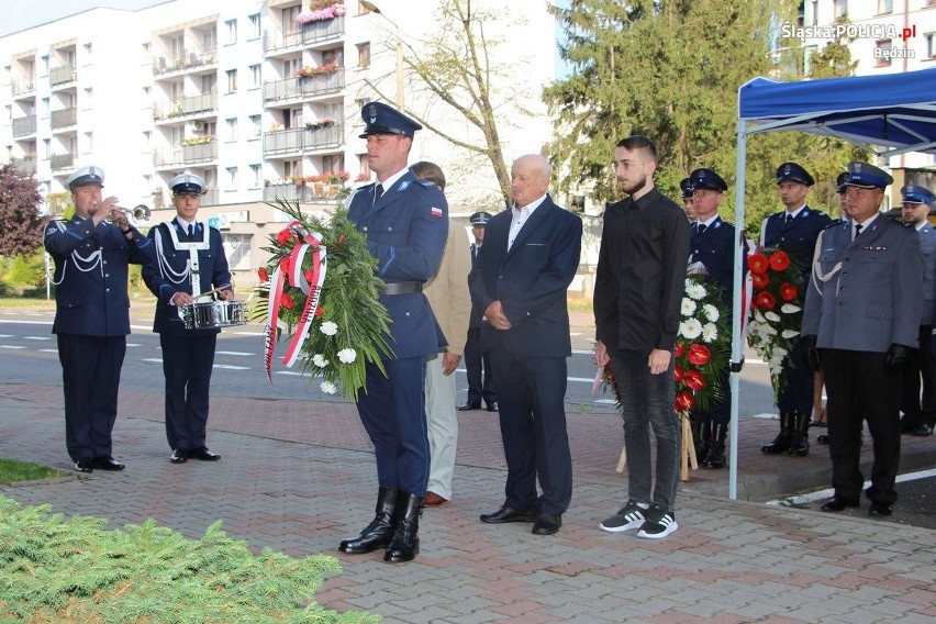 Uroczystości w Będzinie, upamiętniające sierżanta Grzegorza...