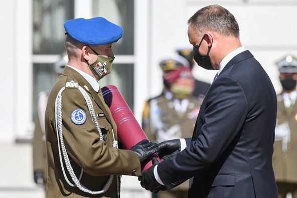 Generał ze Słupska. Dowódca 7 BOW odebrał nominację z rąk prezydenta