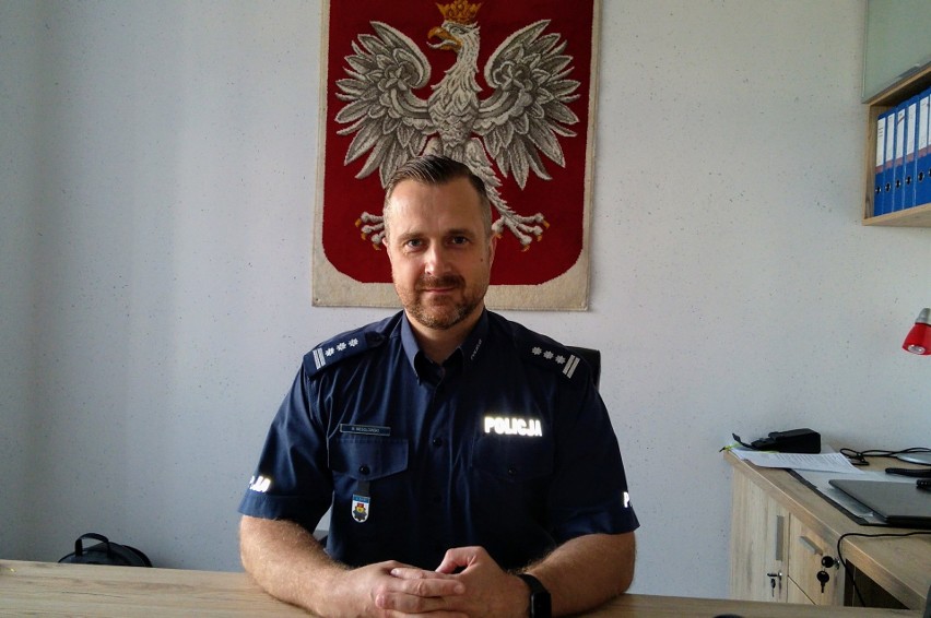 Komendant Miejski Policji w Białymstoku inspektor Maciej Daniel Wesołowski